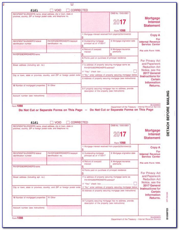 2017 form 1098 instructions