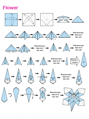 japanese paper art origami instructions