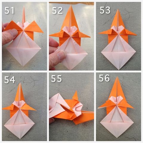 instructions for origami polar bear easy