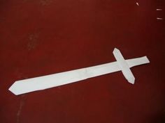 how to make a paper sword instructions
