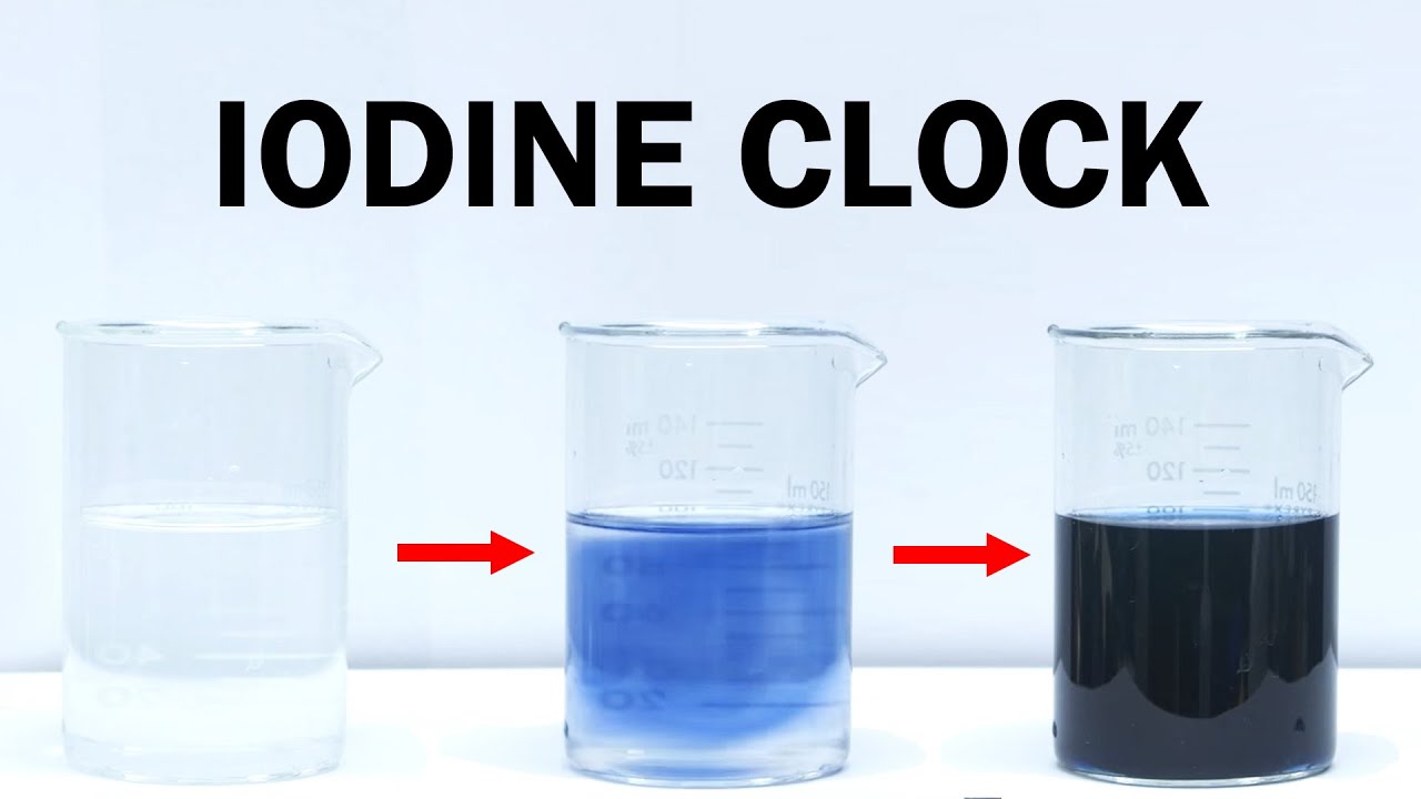 iodine clock reaction instructions