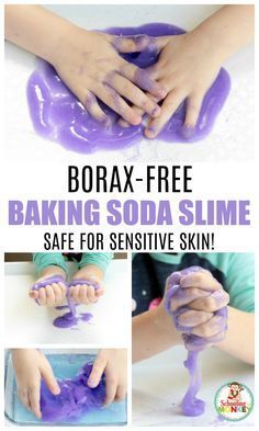 slime without borax or glue ingredients and instructions