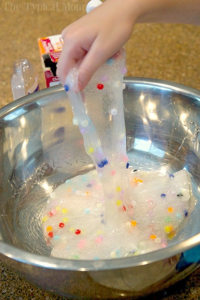 slime without borax or glue ingredients and instructions