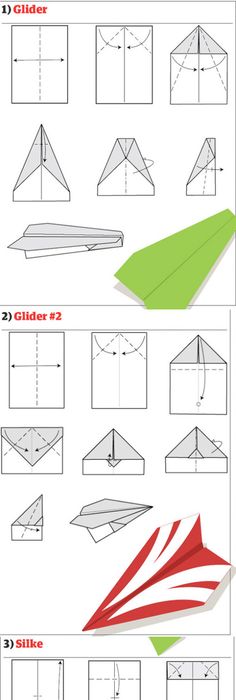 bat paper airplane instructions