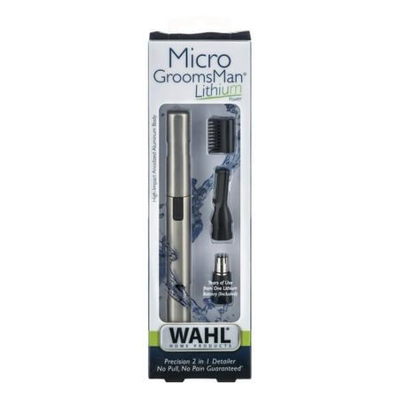 wahl lithium micro groomsman personal trimmer instructions