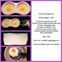 pampered chef egg poacher instructions