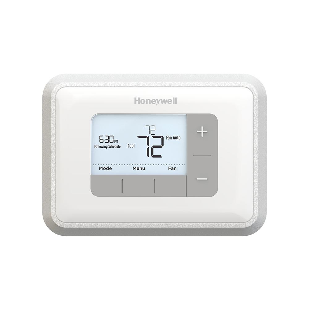 honeywell 5-2 day programmable thermostat with backlight instructions