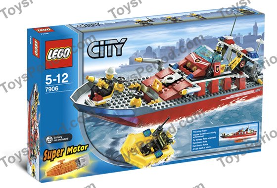 lego fire boat instructions 60005