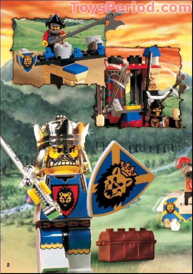 lego kingdoms sets instructions