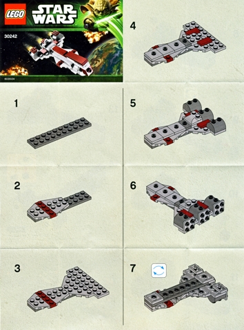 lego star wars polybag instructions